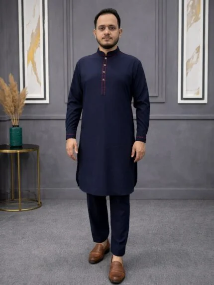 প্রিমিয়াম স্ট্রেচ ফেব্রিক কাবলি পাঞ্জাবি সেট